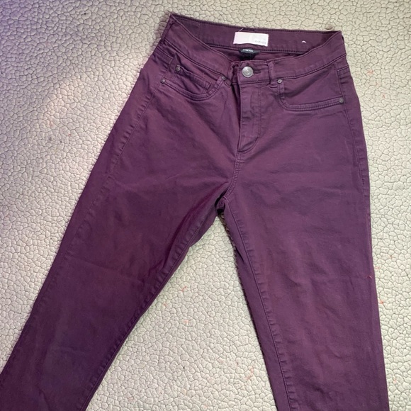 Garage Skinny Purple high-waist stretch Girls/Junior's Denim/Pants size 3 - Picture 12 of 15